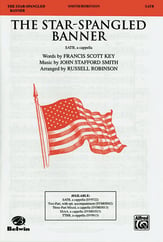 The Star-Spangled Banner SATB choral sheet music cover